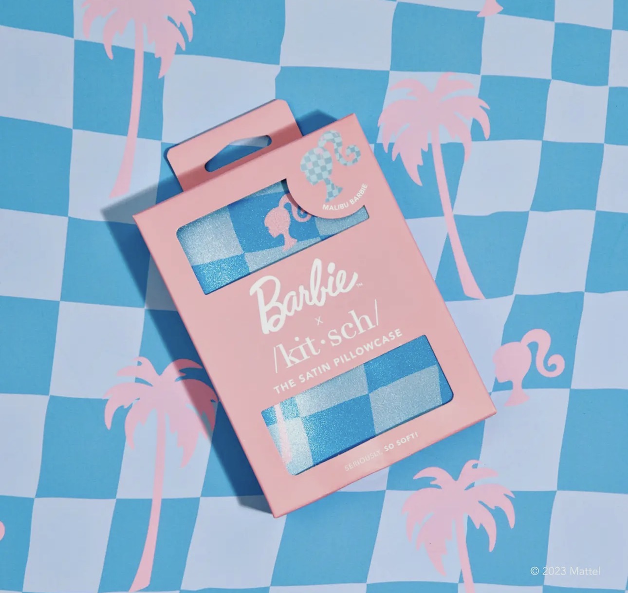 Barbie x Kitsch Satin Pillowcase
