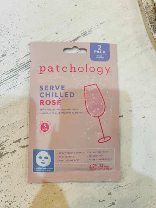 Serve Chilled Rose' Mask