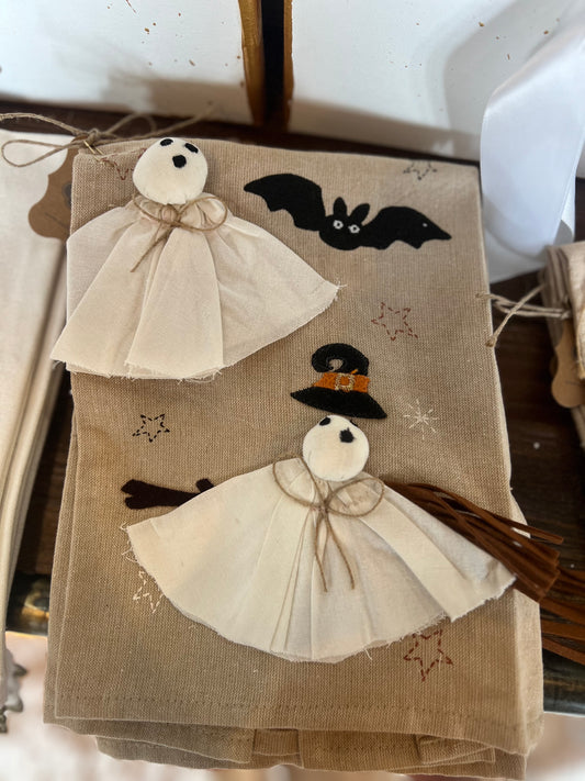 Ghost Applique Towel