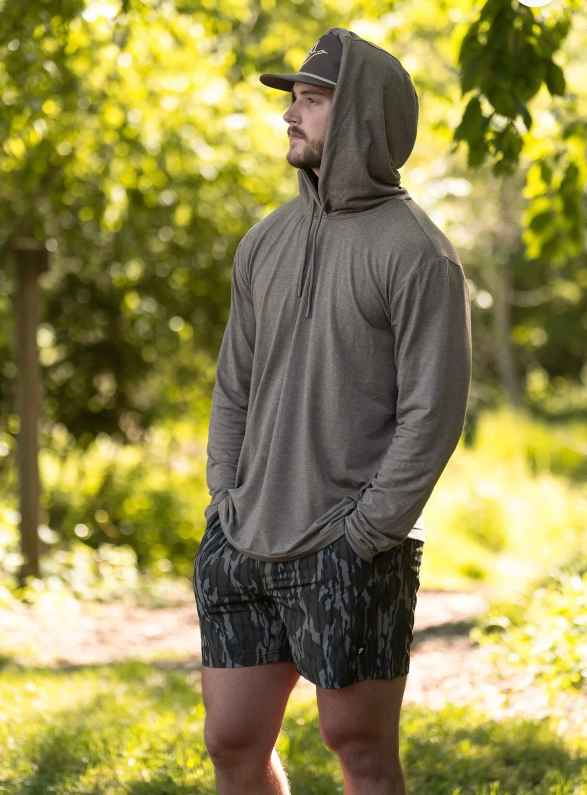 Lightweight Caribou Performance Hoodie
