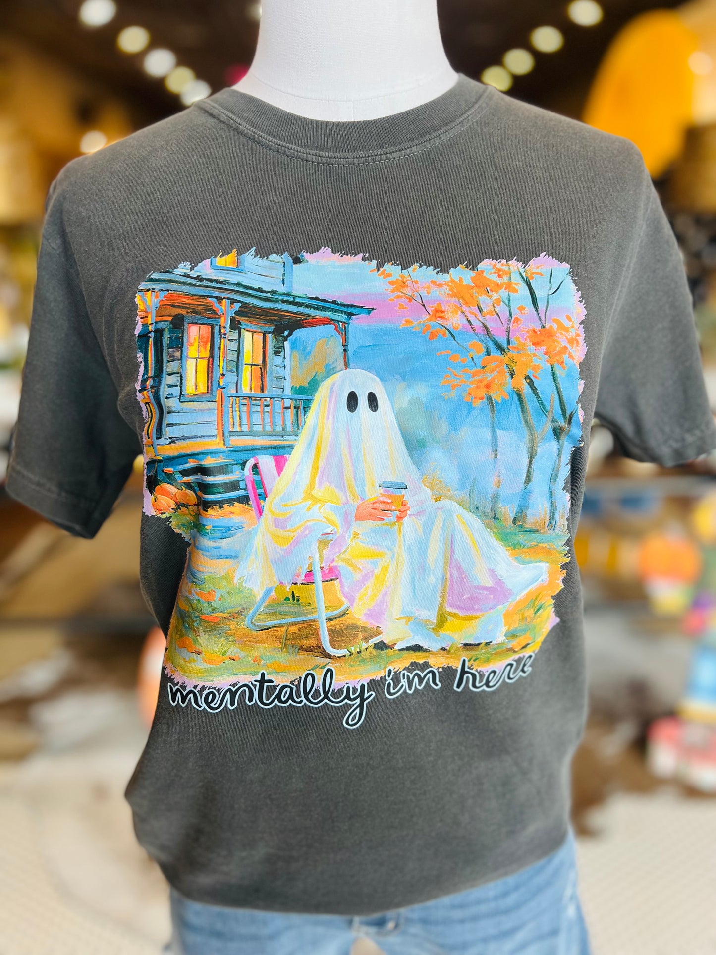 Mentally I'm Here Tee