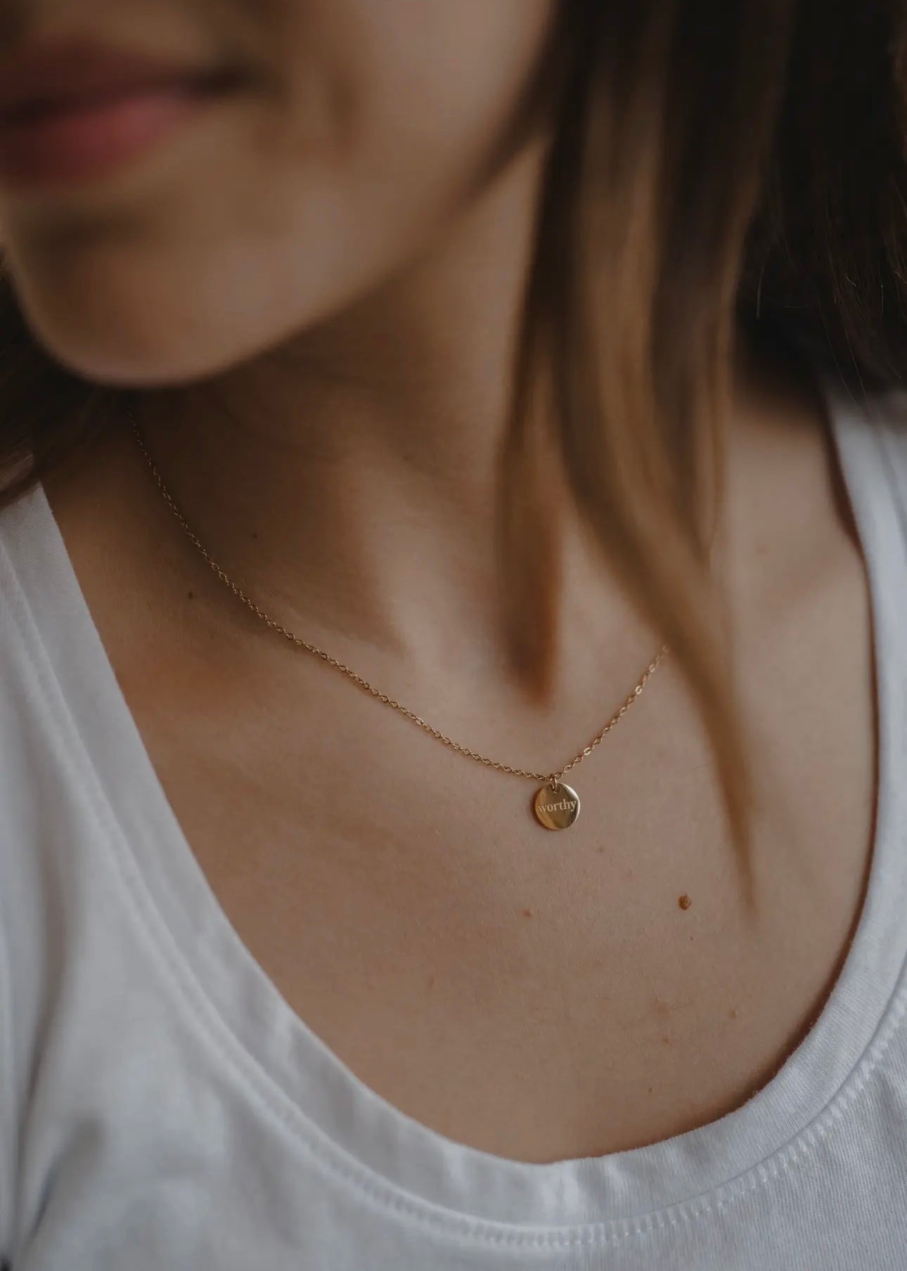 Worthy Disc Necklace