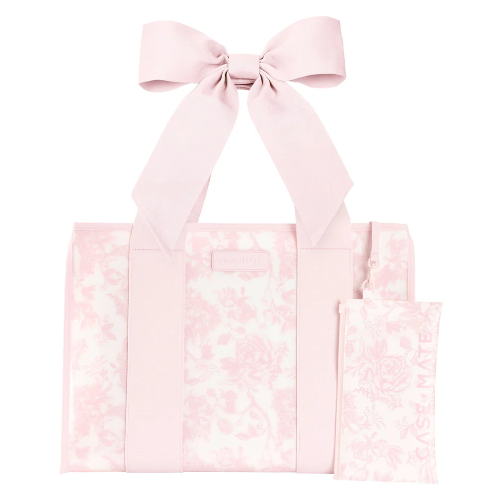 Afternoon Rosé Bow Jelly Tote