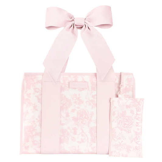 Afternoon Rosé Bow Jelly Tote