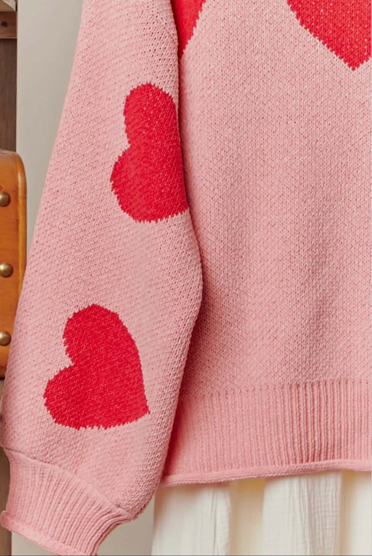 Hearts All Around Sweater