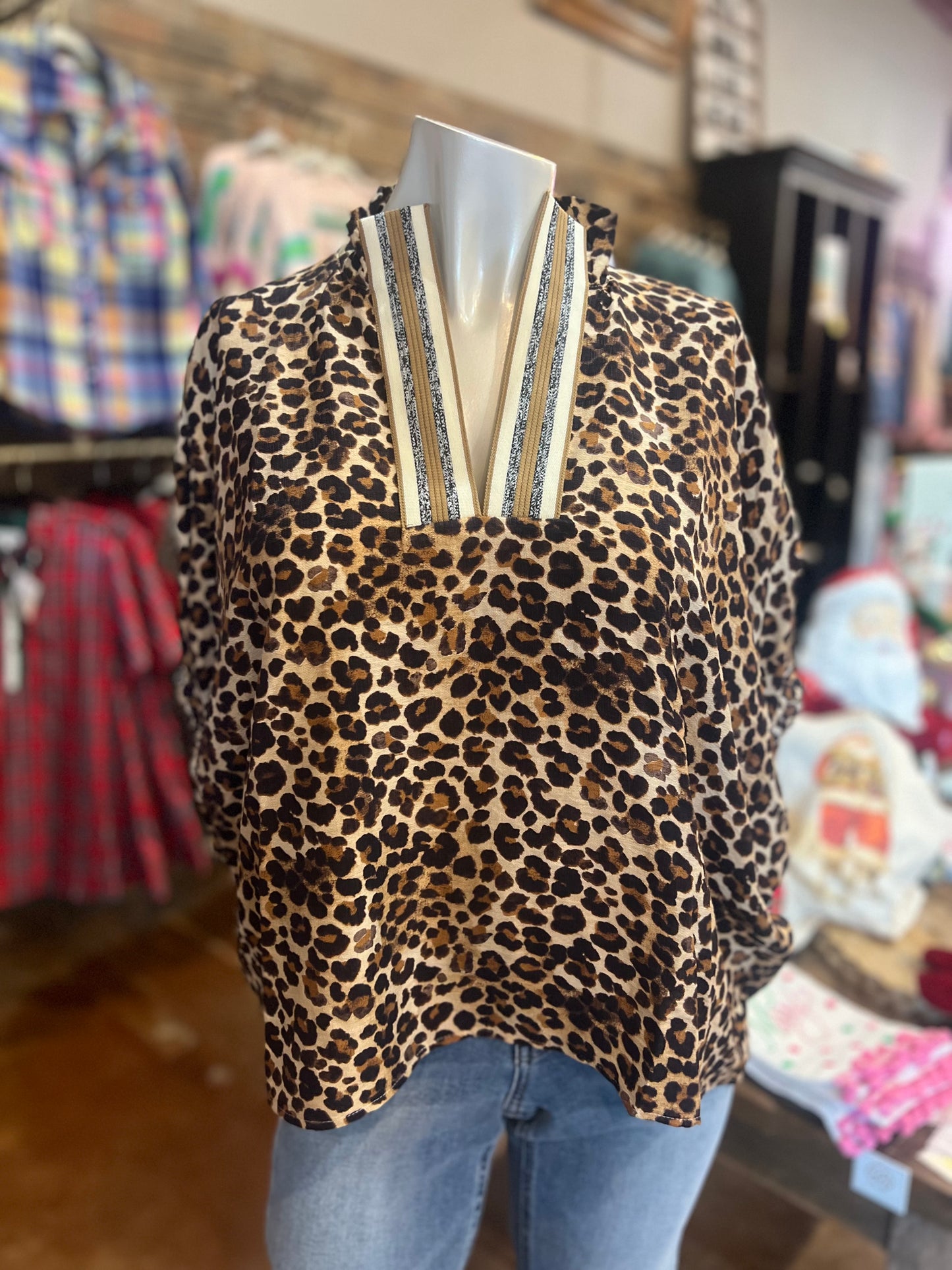 Lady Leopard Top