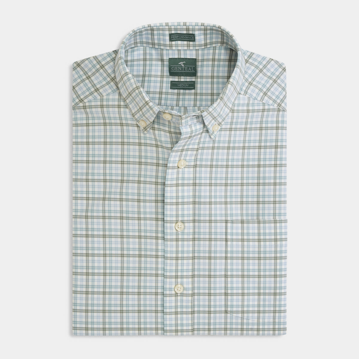 Eaton Performance Shirt-Green Granite