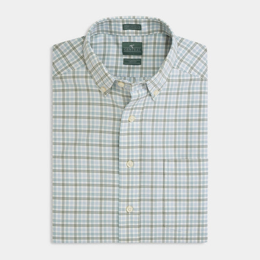 Eaton Performance Shirt-Green Granite