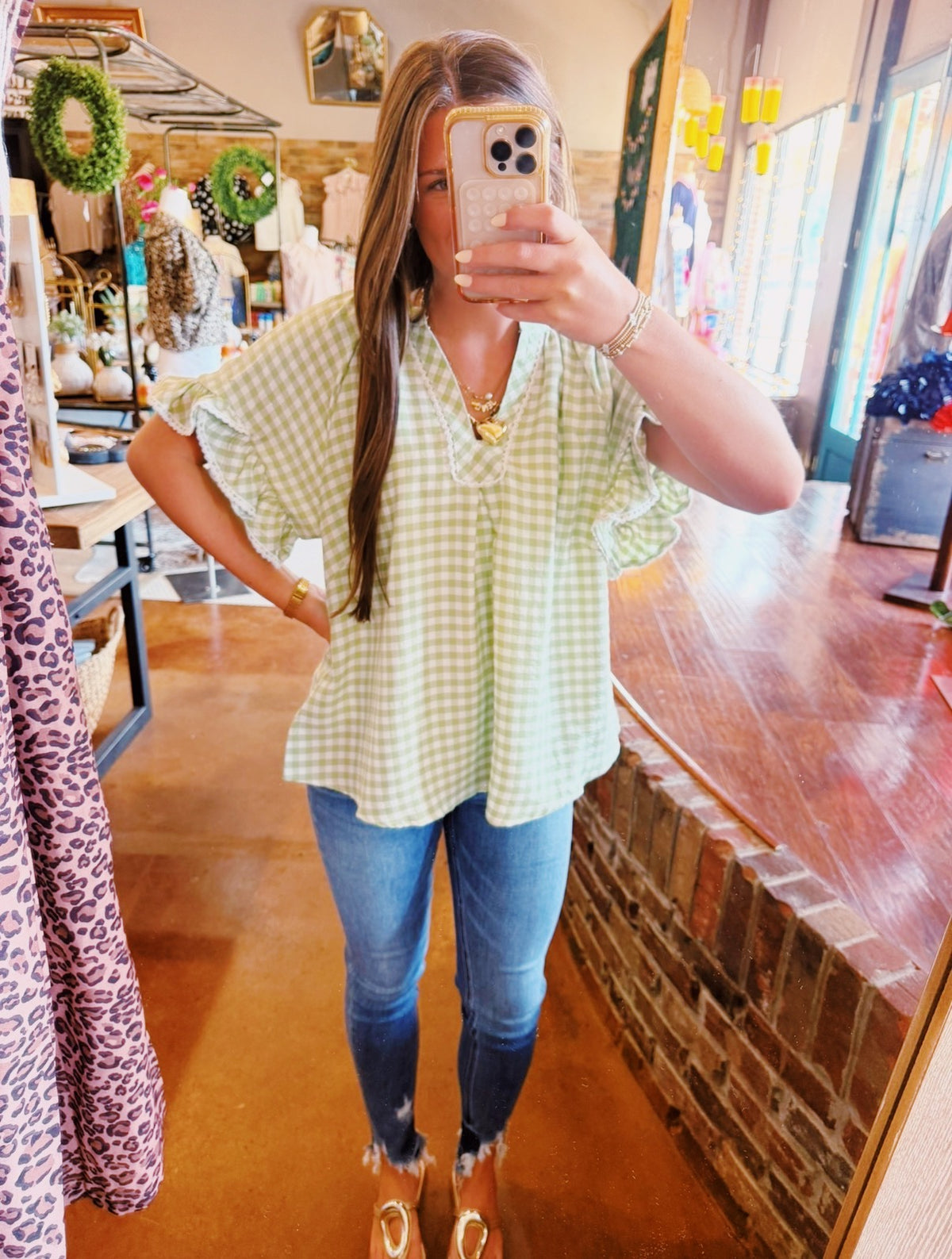 Sweet in Sage Top