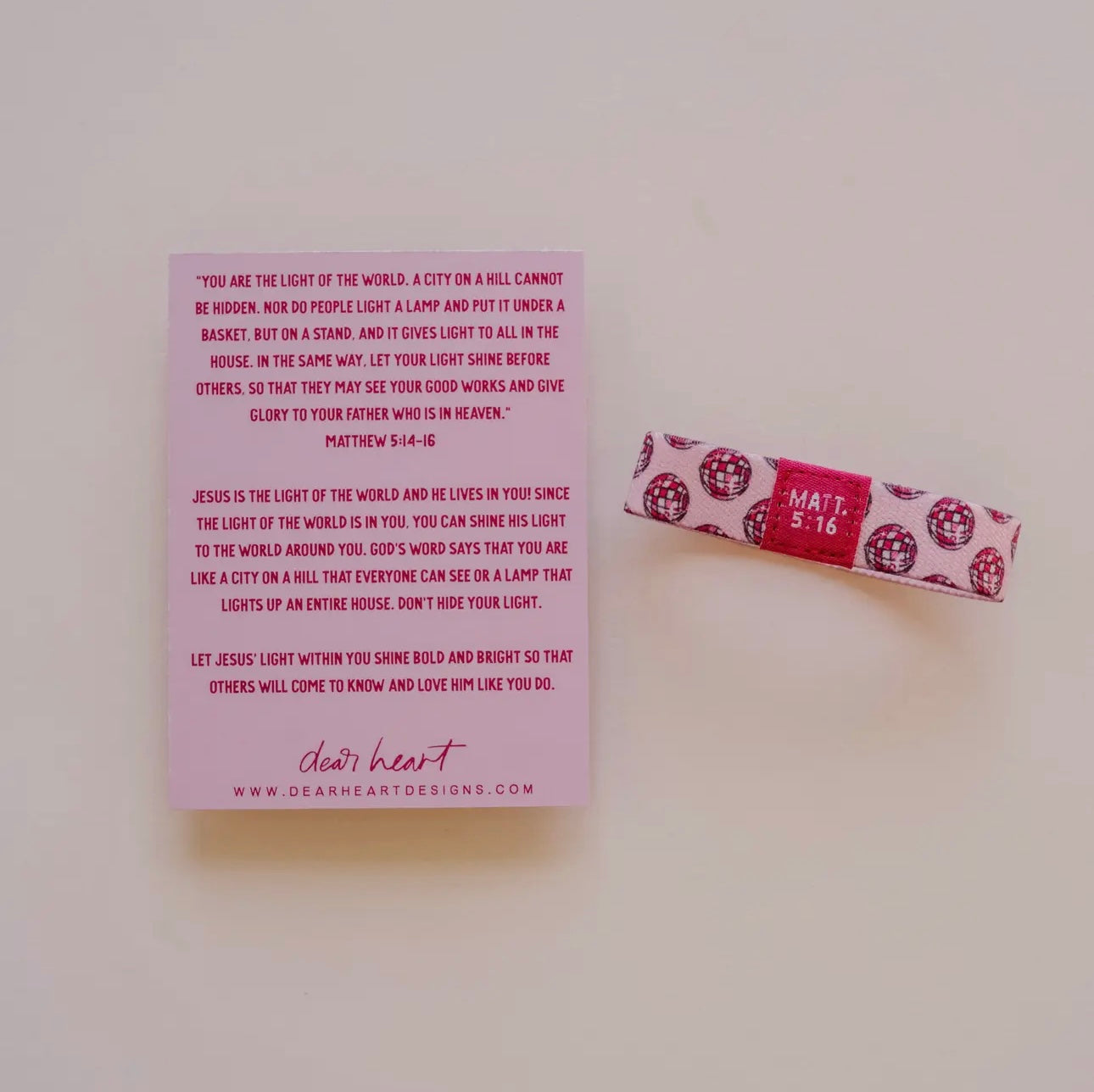 Let Your Light Shine Kids Bracelet