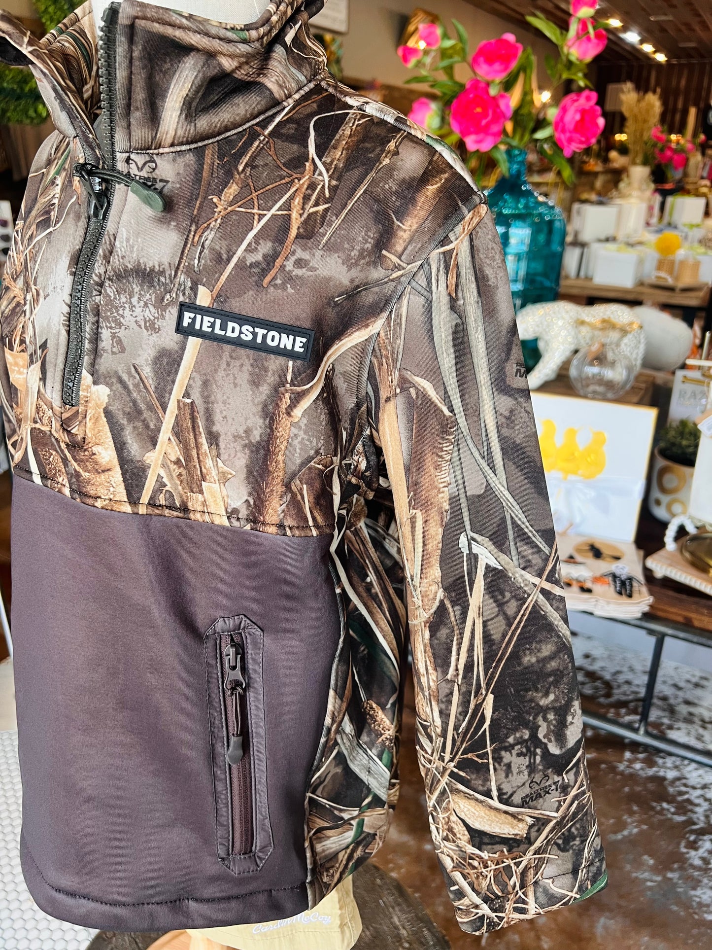 Youth Realtree Max-7 Quarter Zip