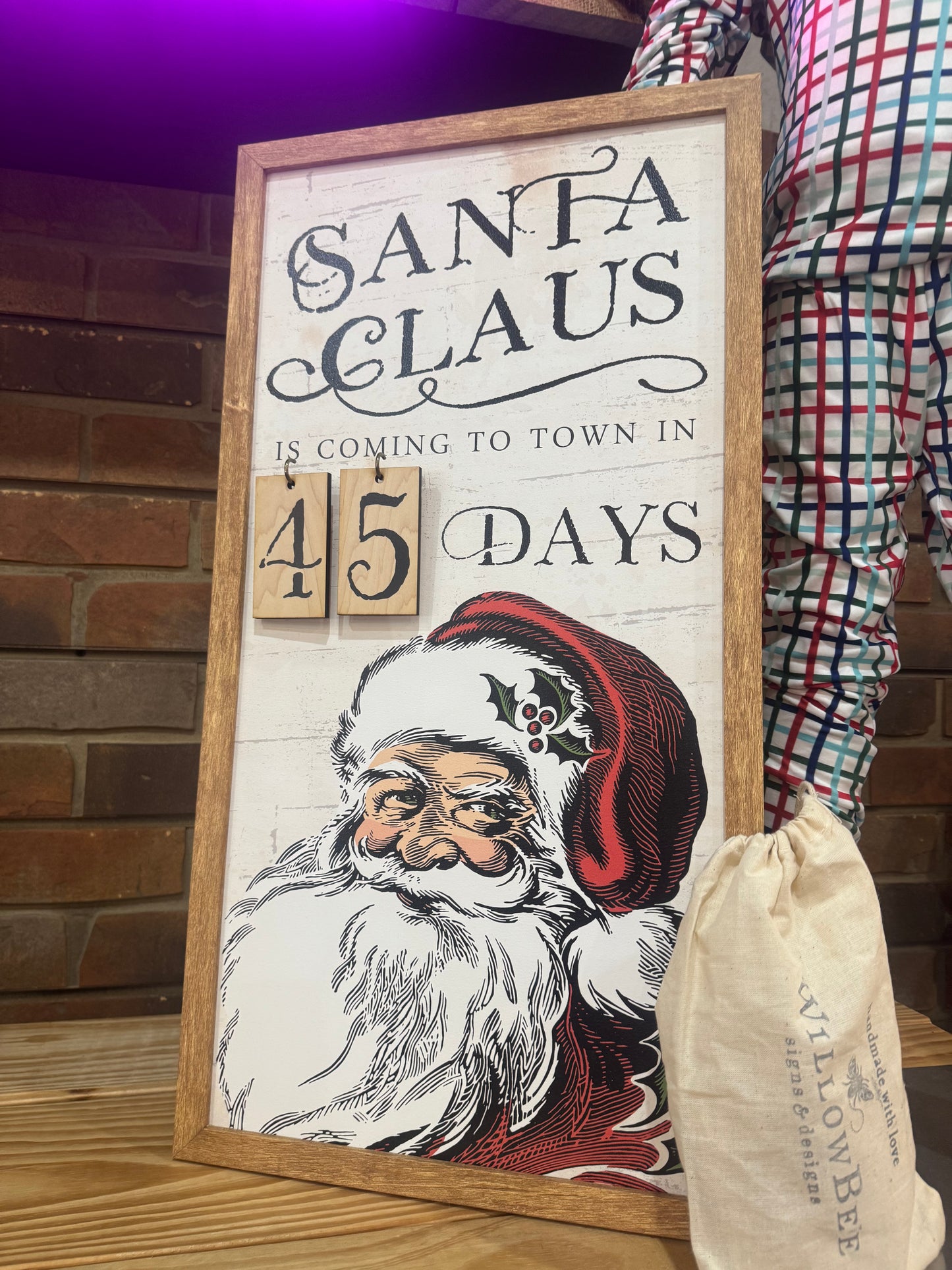 Santa Christmas Count Down