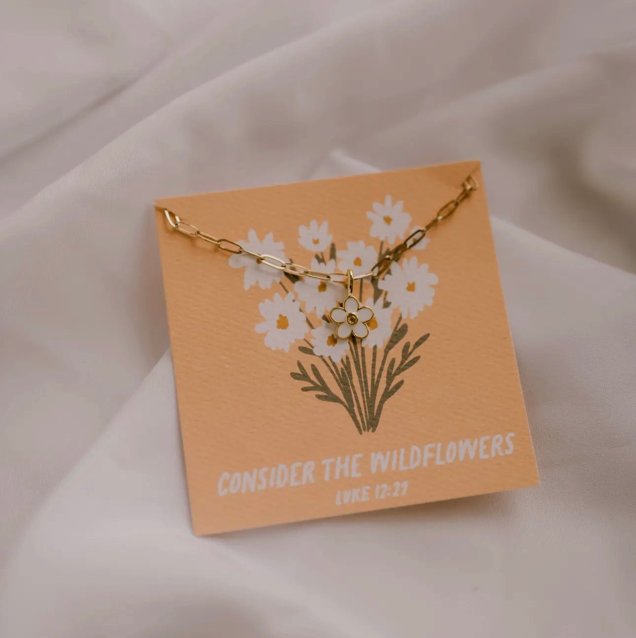 Consider the Wildflowers Charm Necklace