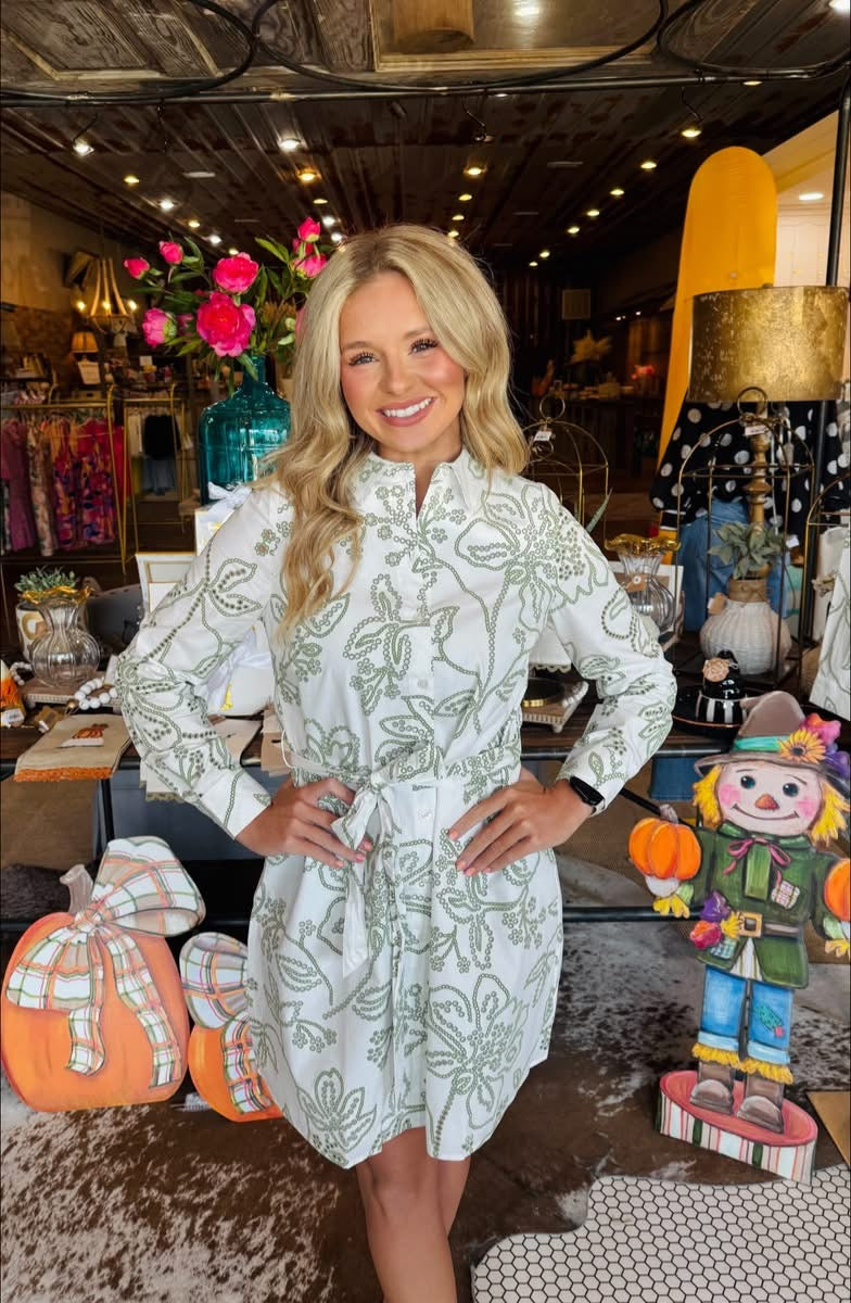 Sarah Lacecap Dress