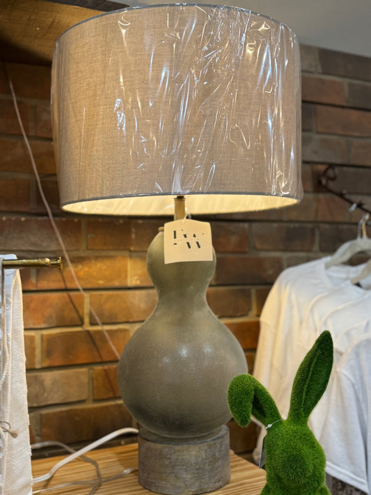 Gray & Beige Table Lamp