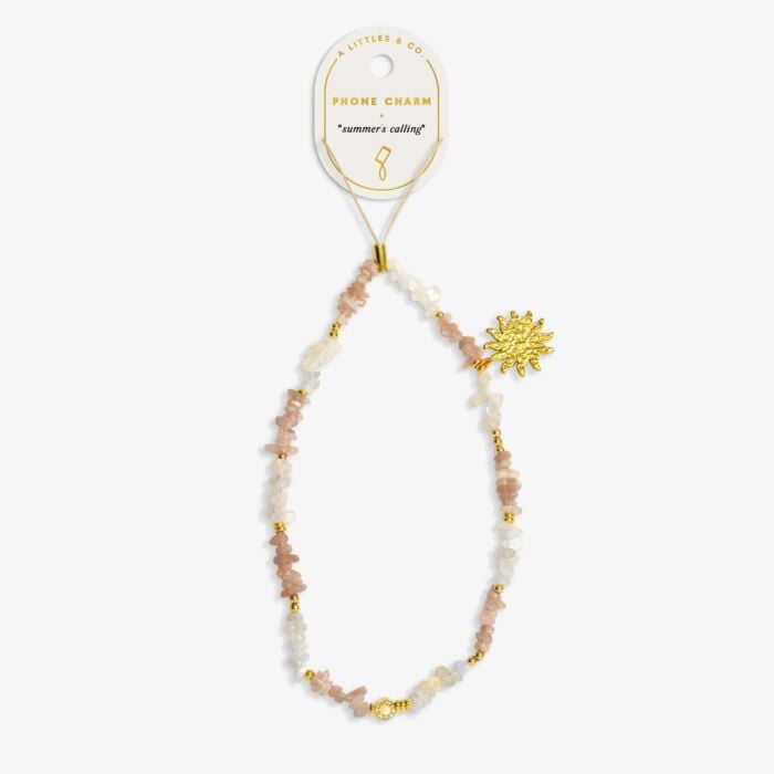 Cell Phone Charm- Sun