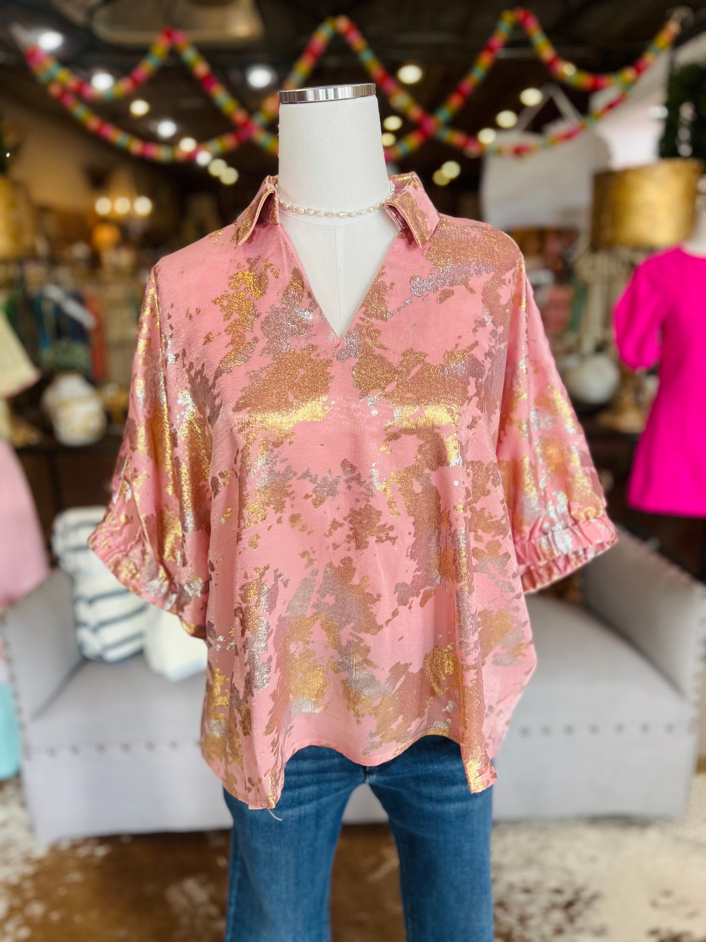 Summer Shimmer Top