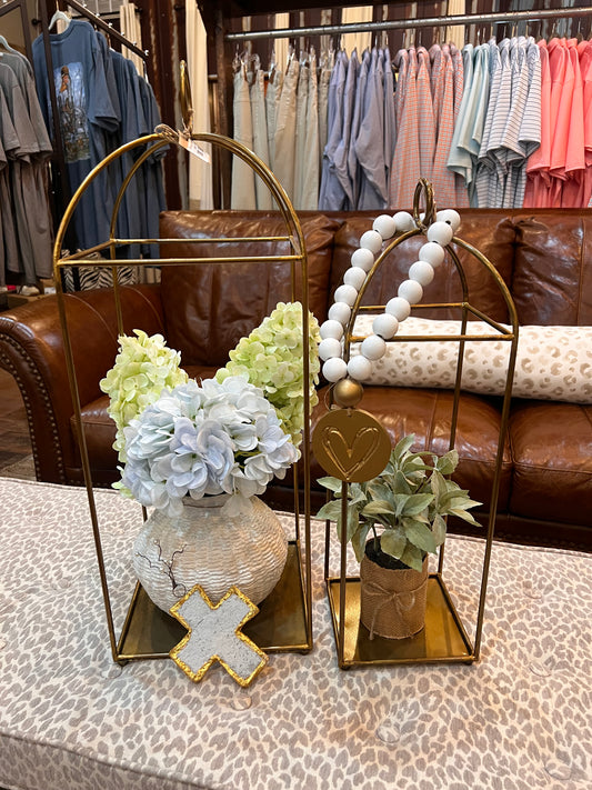 Brass Lantern Set
