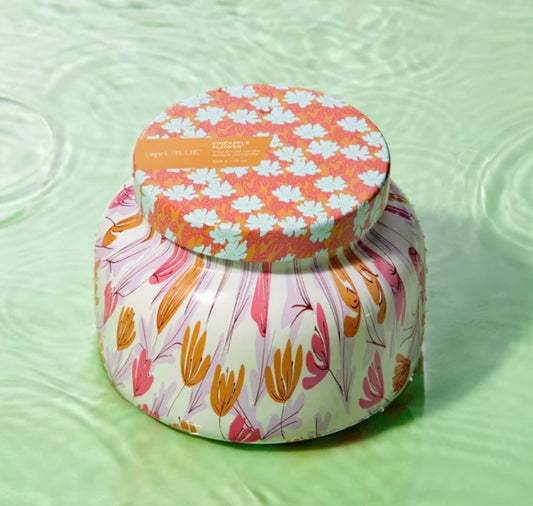 Pattern Play Pineapple Flower Candle