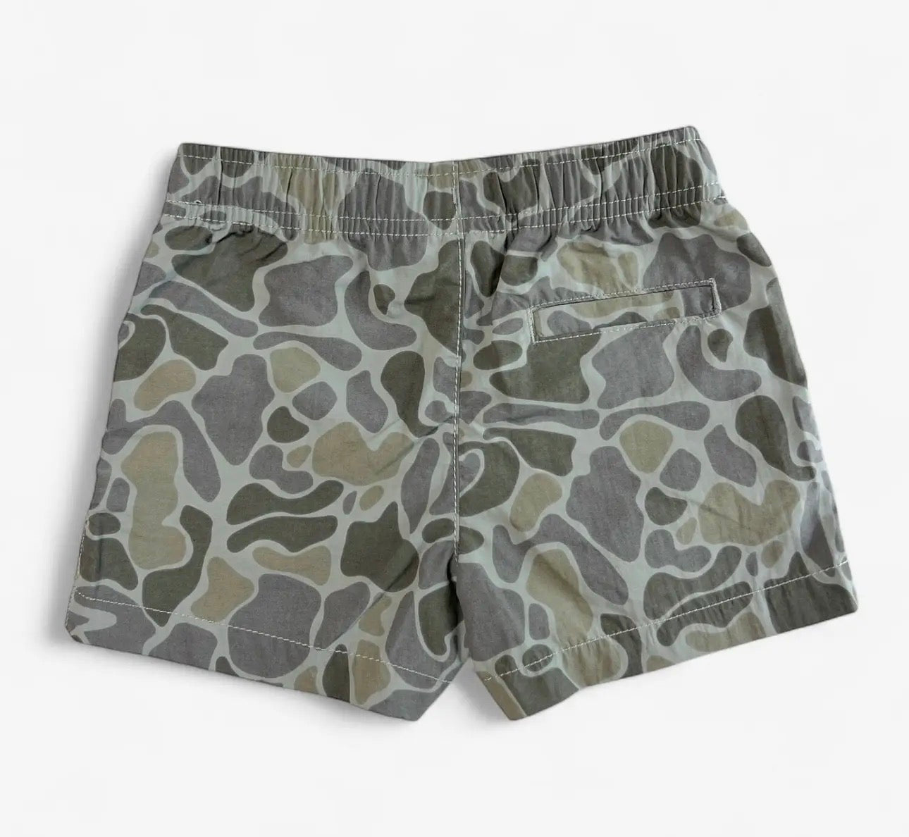 Boys' Gray Camo Performance Shorts