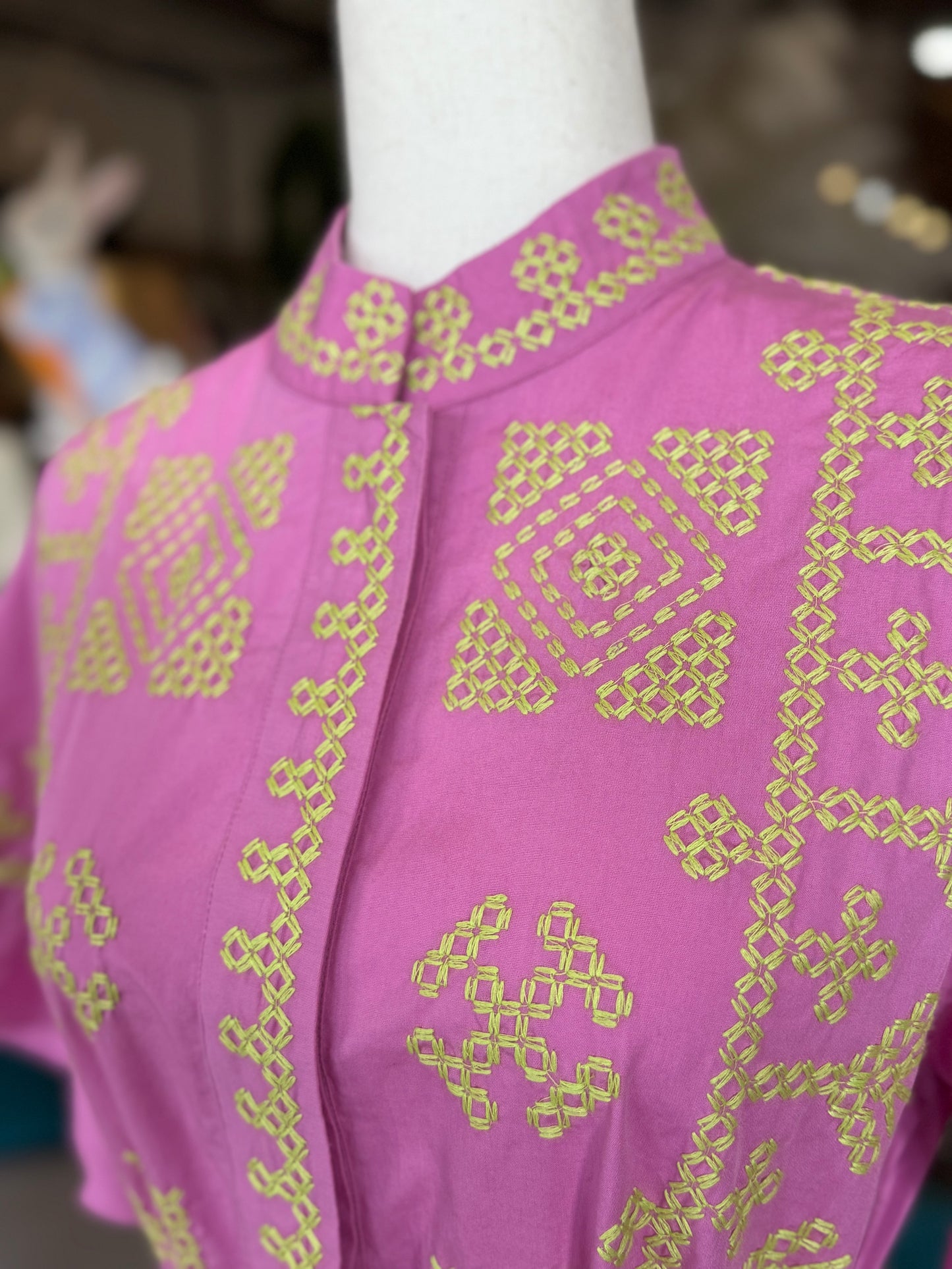 Cross Stitched Dress