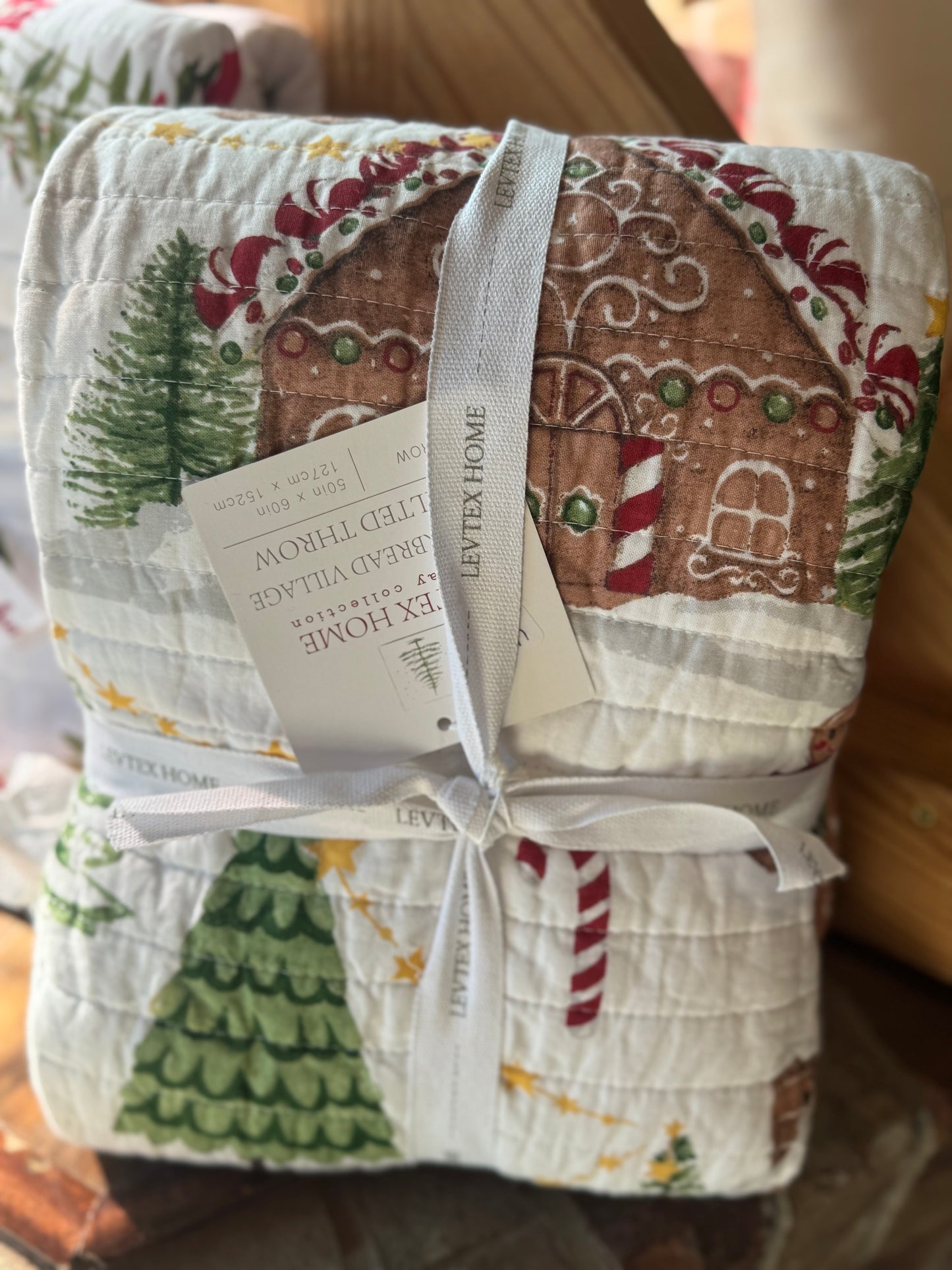 Merry & Bright Quilted Throw