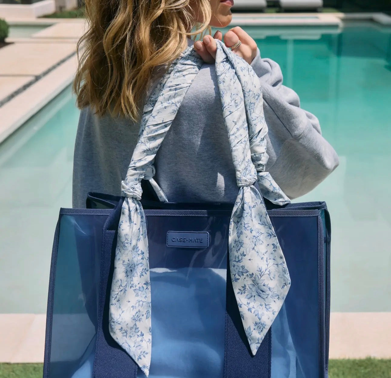 Navy Twilly Jelly Tote