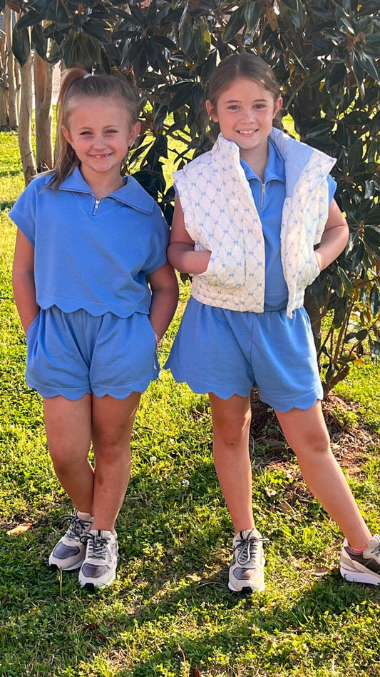 Sporty Scallop Tween Set