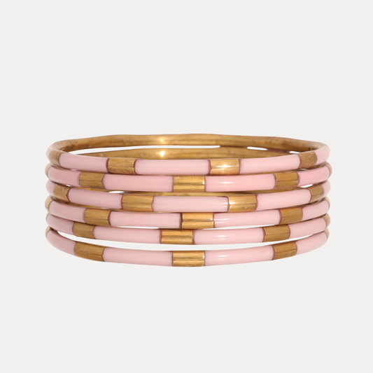 Ice Rose Veda Bangles