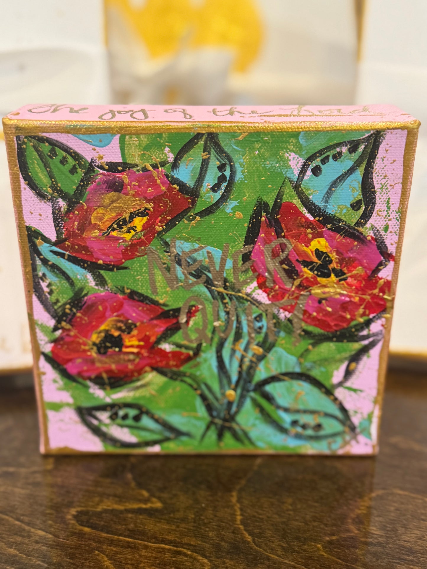 6x6 Floral CytaArt Canvas