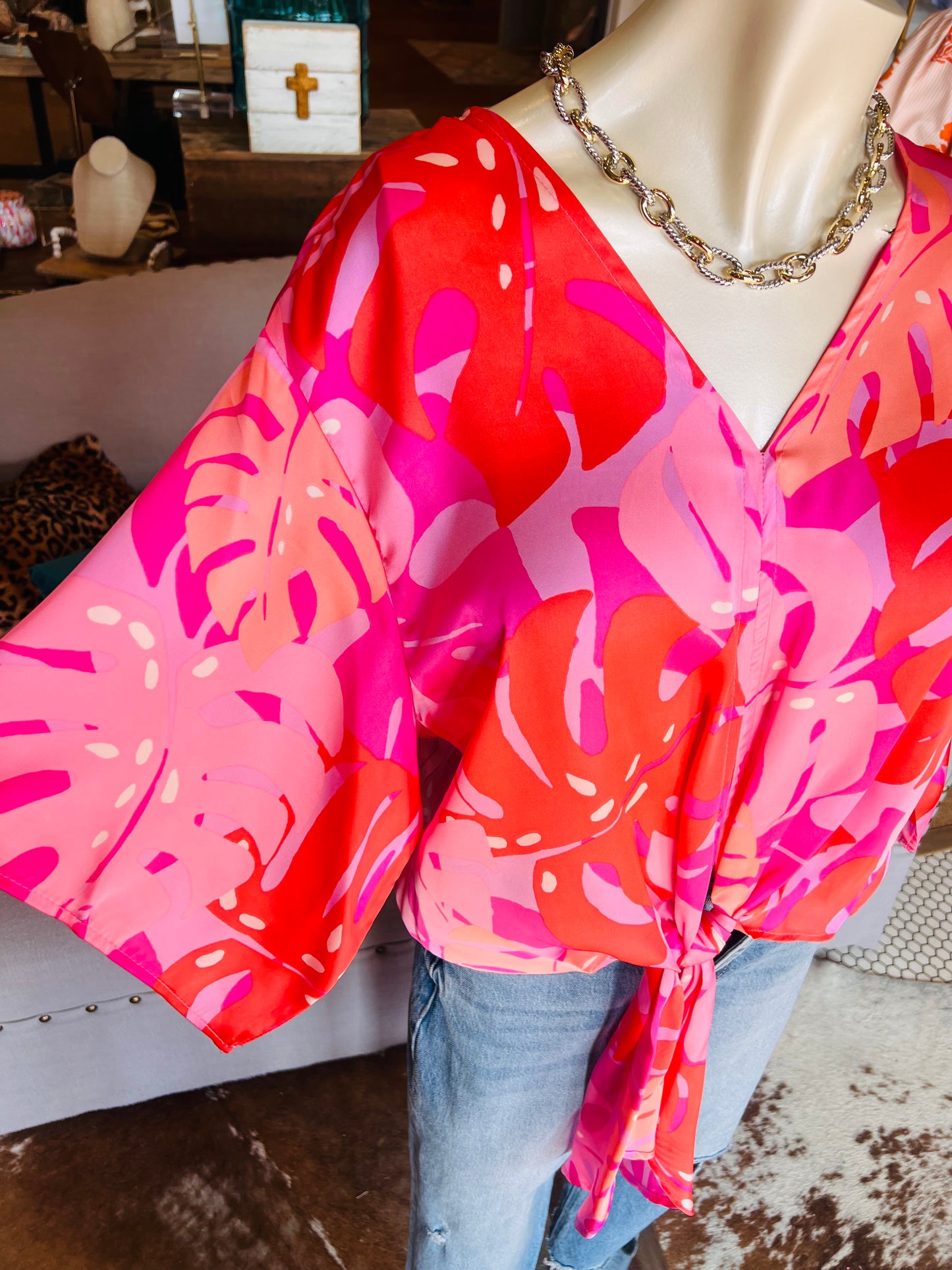 Gigi Tie-Front Top