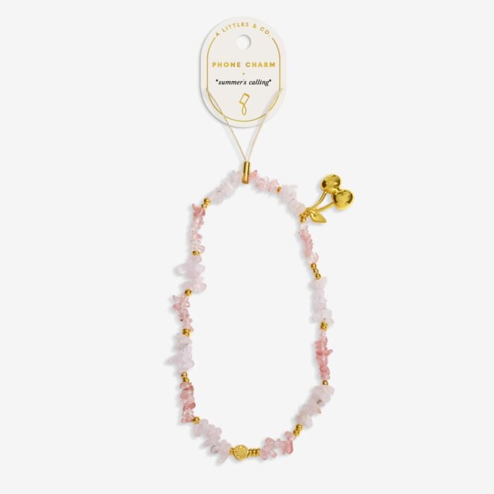 Cell Phone Charm-Cherry