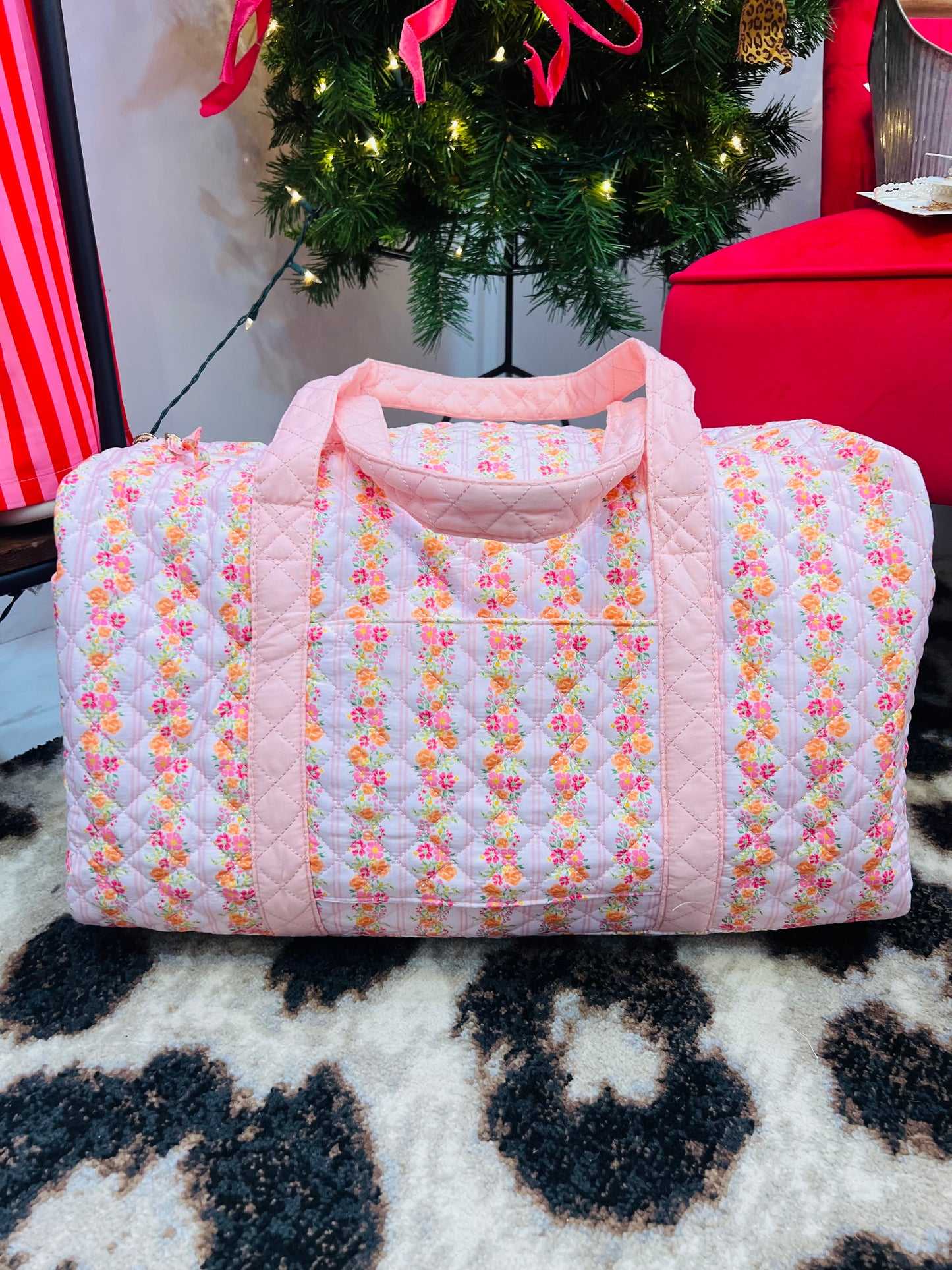 On the Go Quilted Weekender