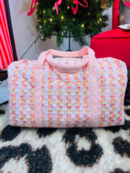 On the Go Quilted Weekender