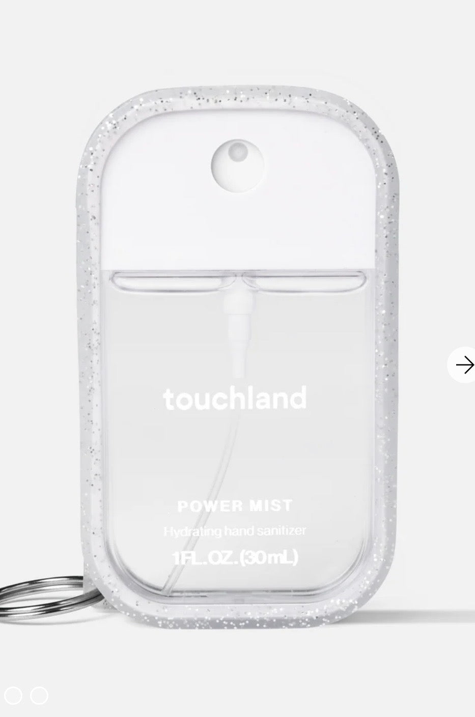 Frosted Sparkle Hand Mist Case