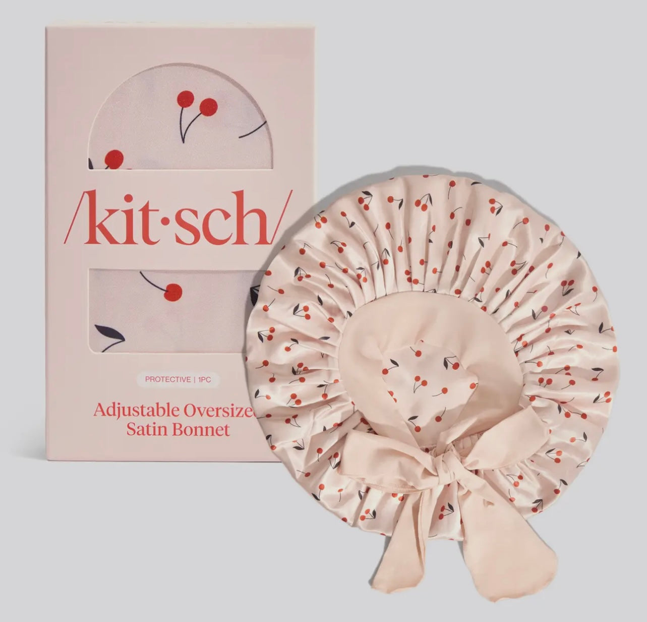 Adjustable Oversized Satin Bonnet