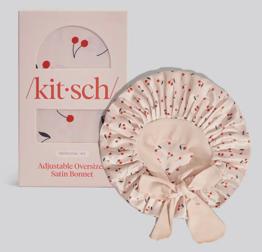 Adjustable Oversized Satin Bonnet