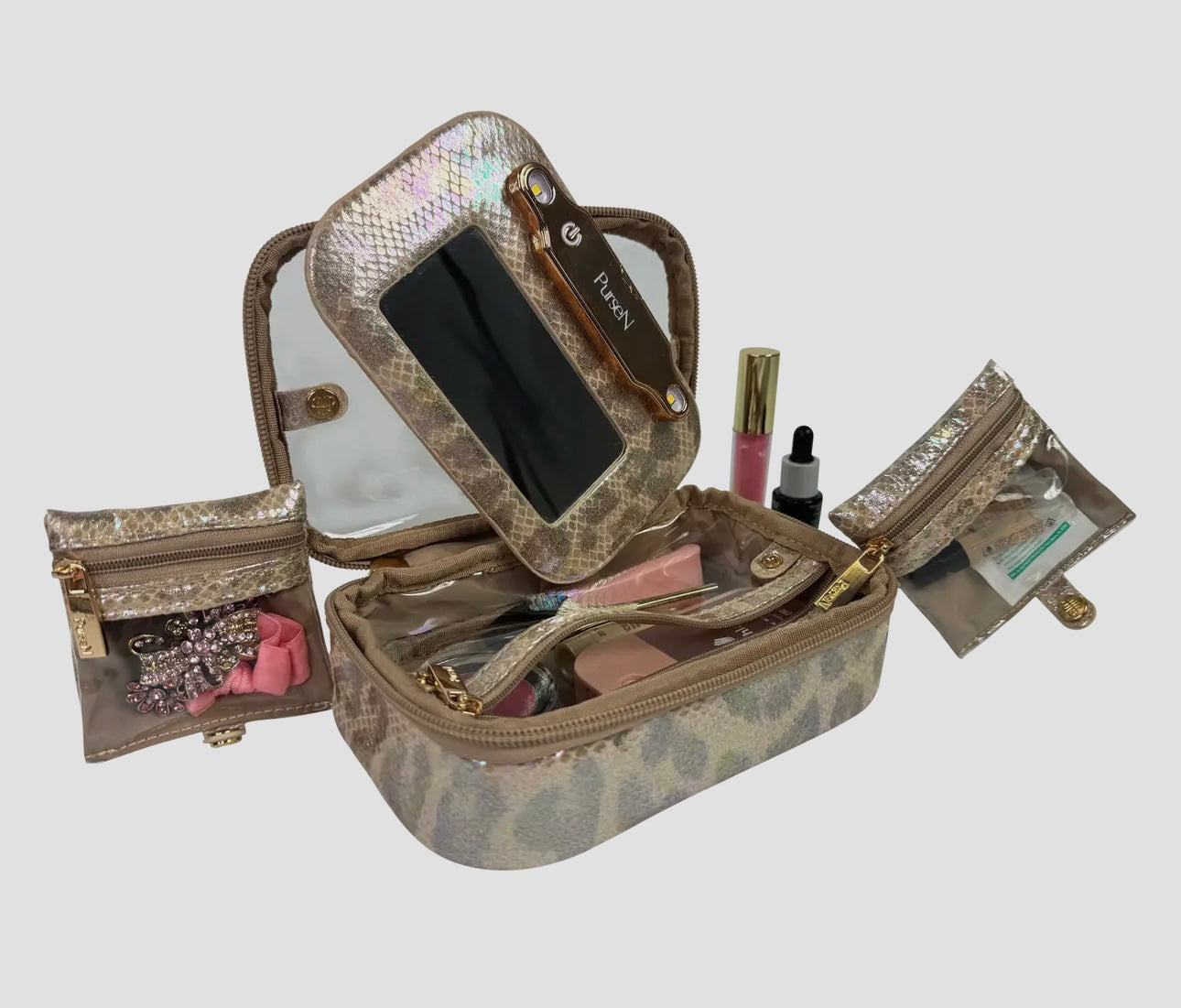 LITTMINI Lighted Mirror Case