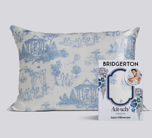 Bridgerton x Kitsch Satin Pillowcase