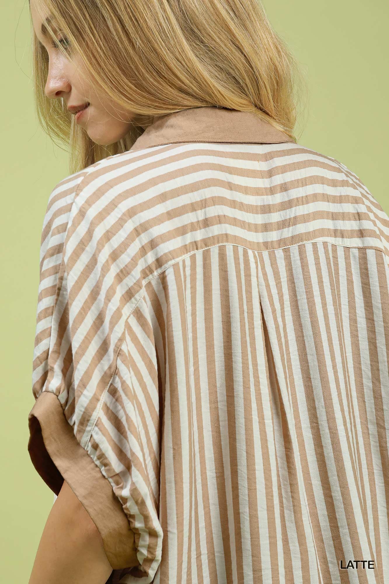 Latte Stripes Top