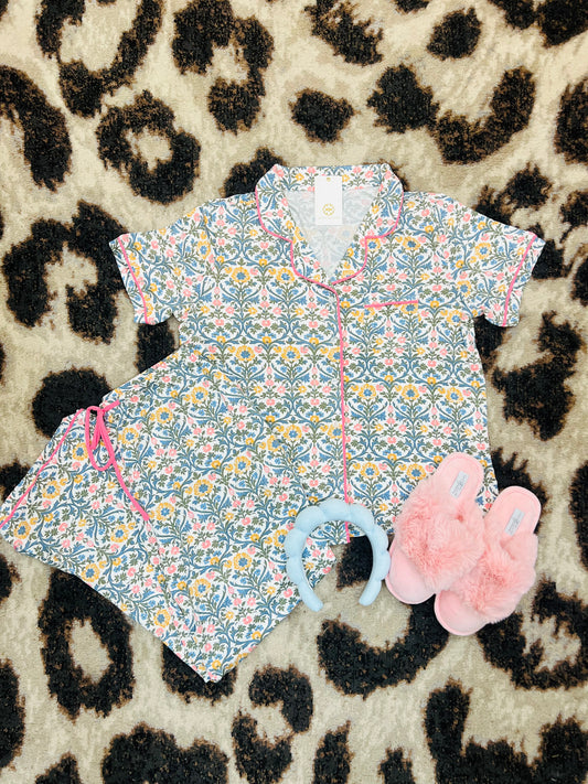 Mary Square Charlotte Pajama Set