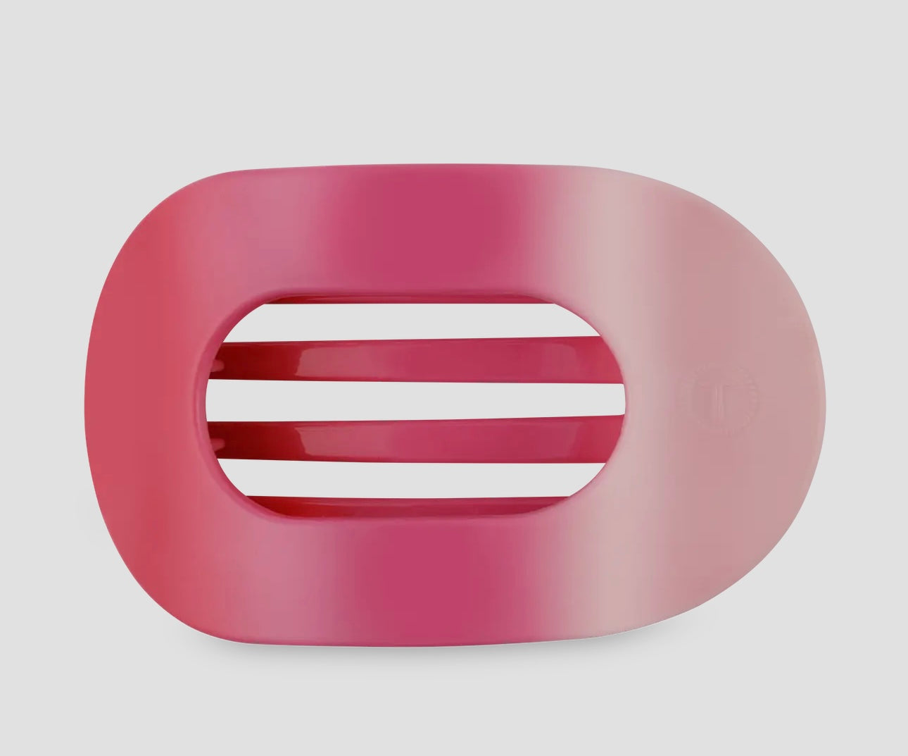 Teleties Valentine Round Flat Clip- Med.
