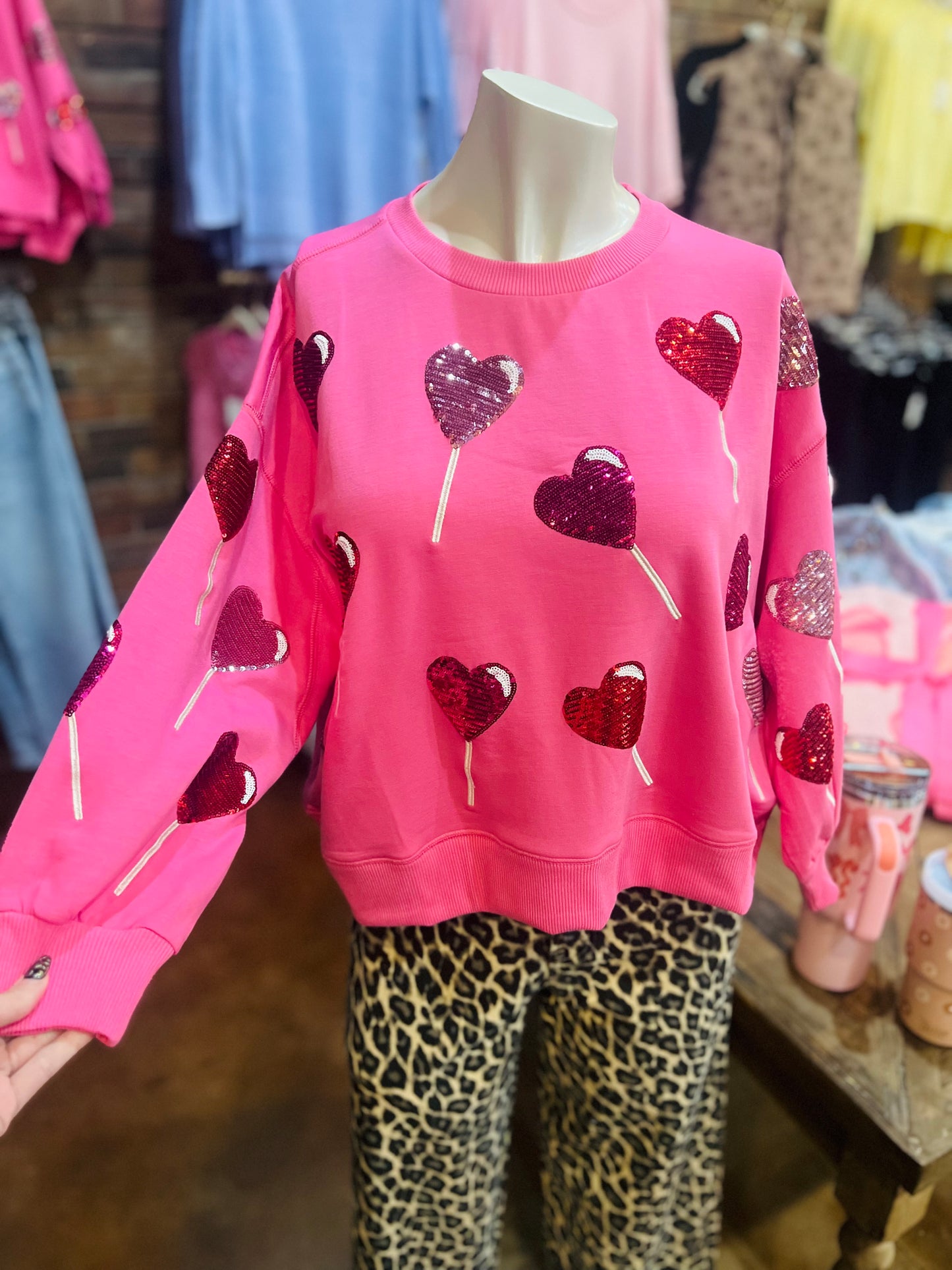 Mary Square Lollipop Top