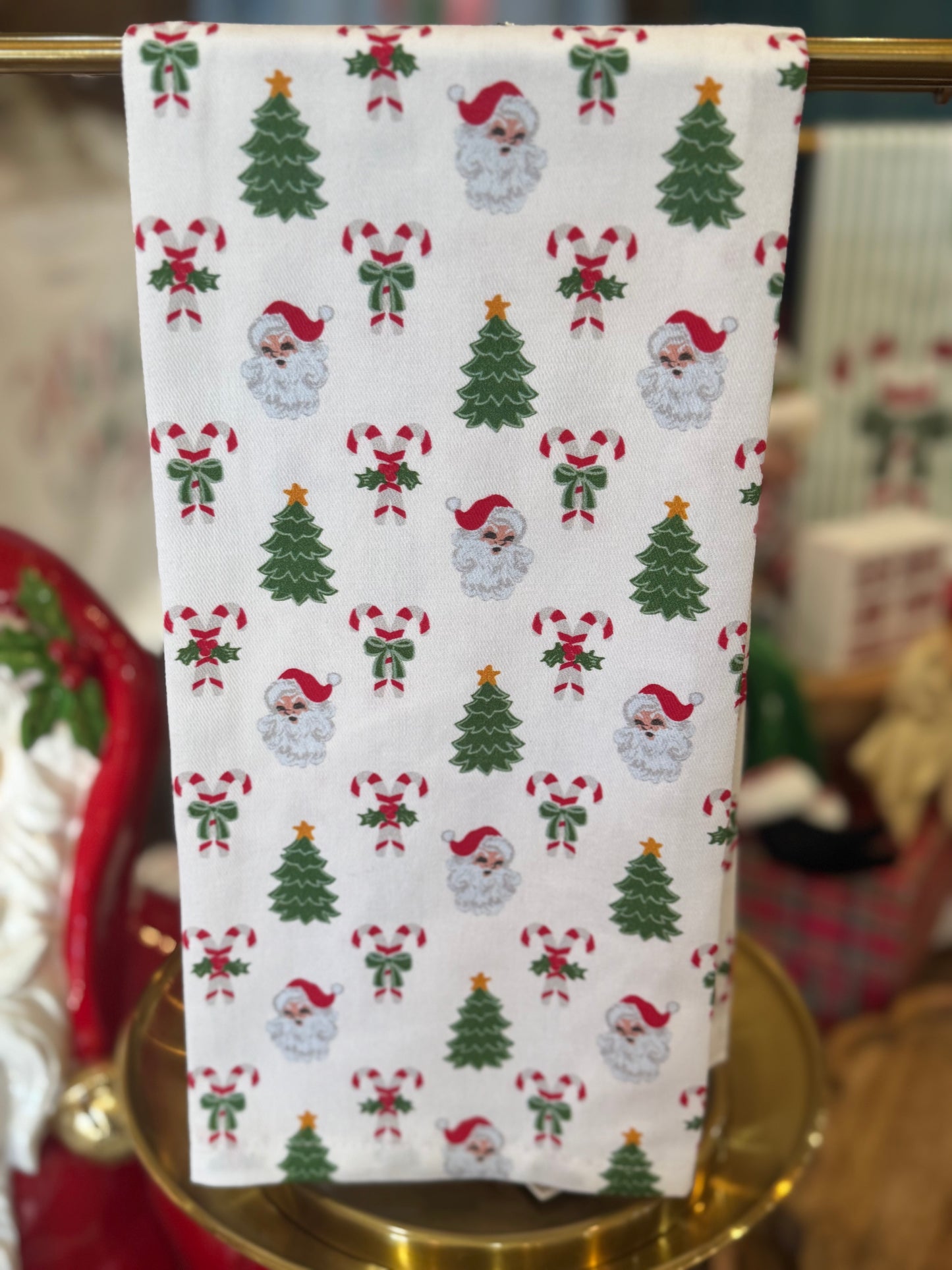 Peppermint Pine Tea Towel