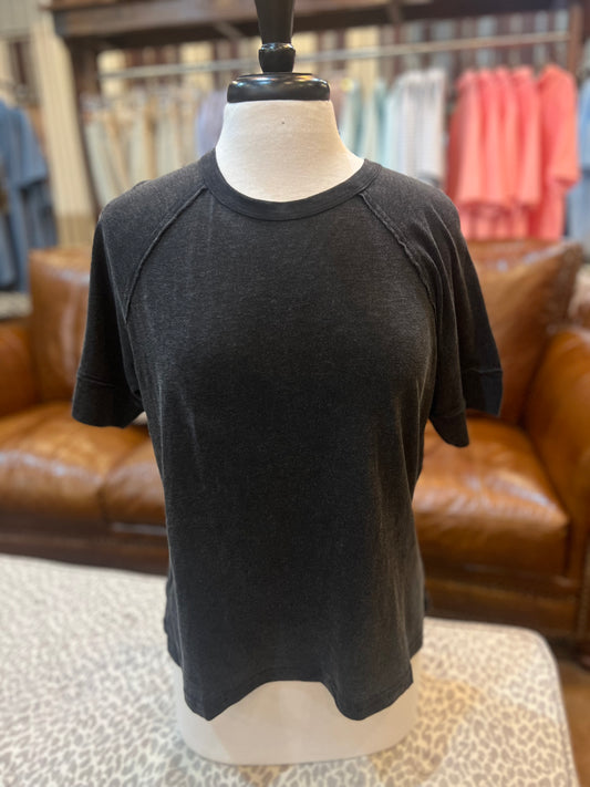 Raw Seam Raglan Tee