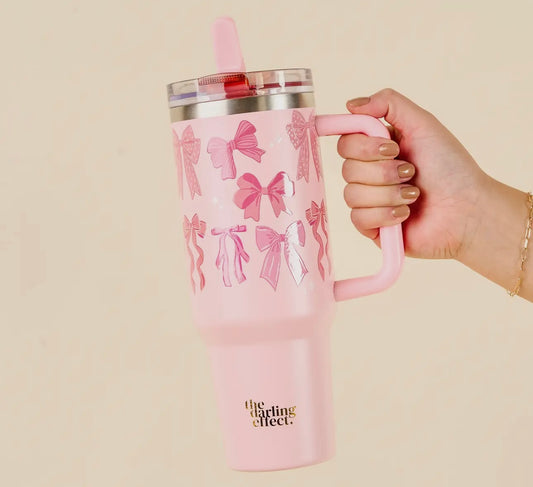 40 oz Flip Straw Tumbler