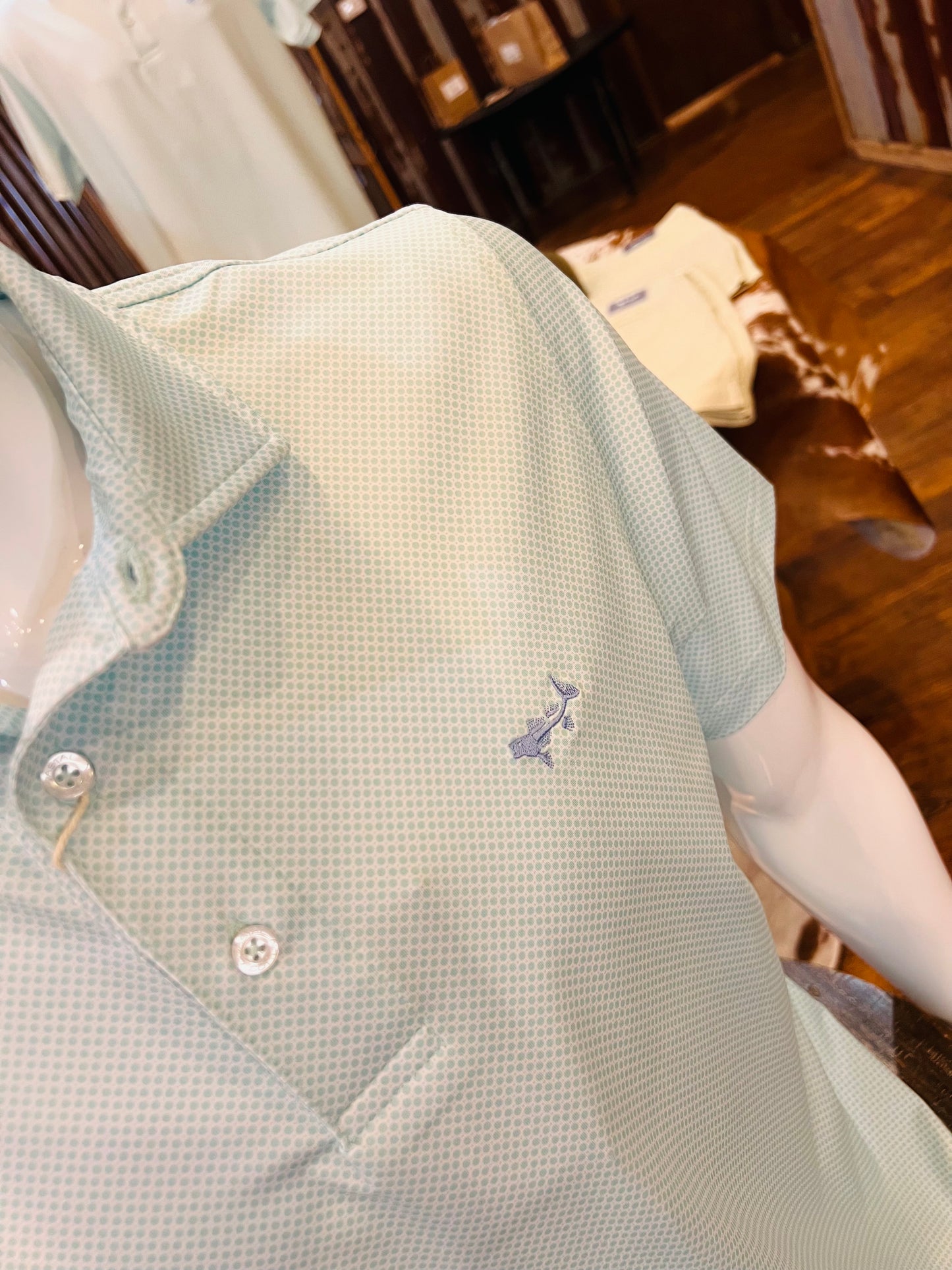 Performance Print Polo