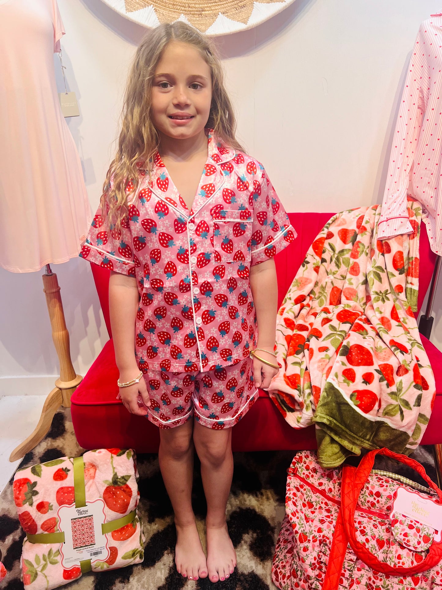 Strawberry Tween PJ Set