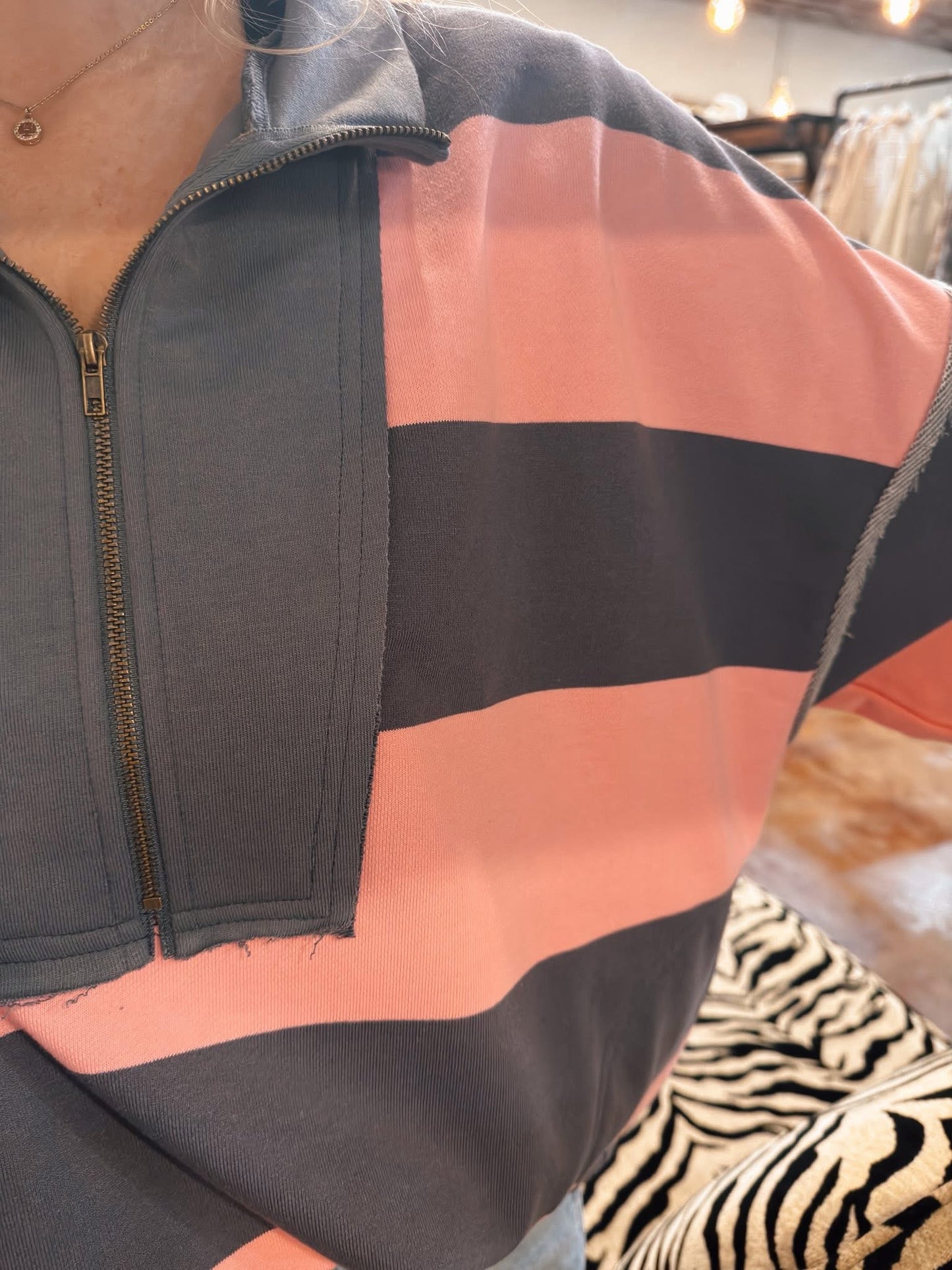 Vintage Striped Pullover