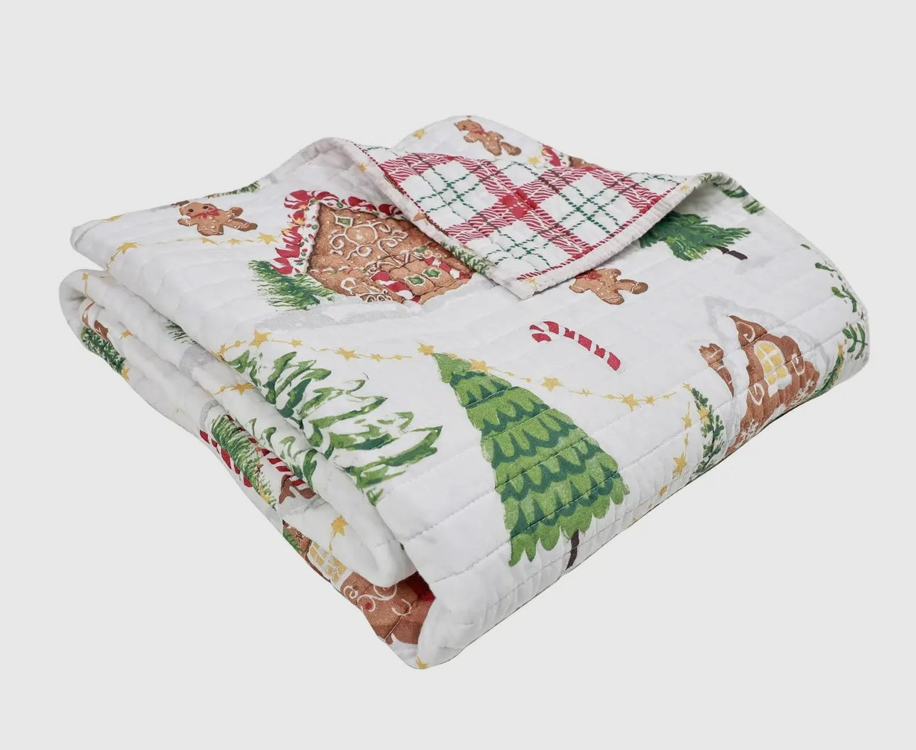 Merry & Bright Quilted Throw